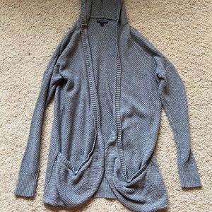American Eagle Cardigan With A Hood!